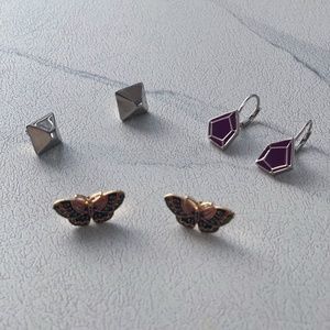 Marc by Marc Jacobs 3 set earring